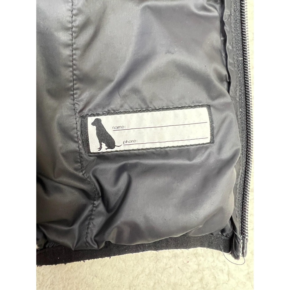 Eddie Bauer Puffer Jacket Kids Large 14 Black Hooded Down Quilted U31OW824 - Picture 12 of 13